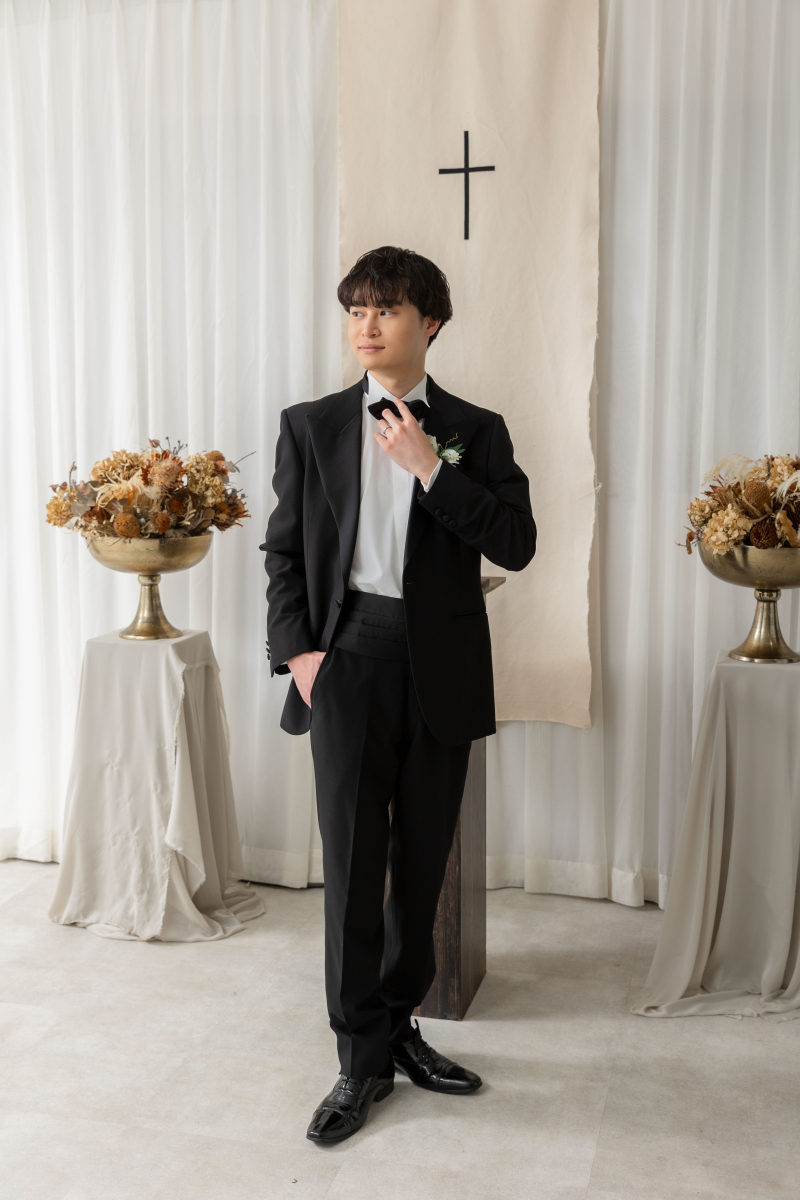 新郎様ソロカット