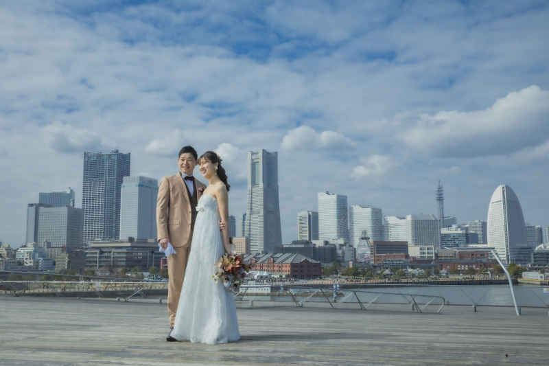 みなとみらいの街を一望。