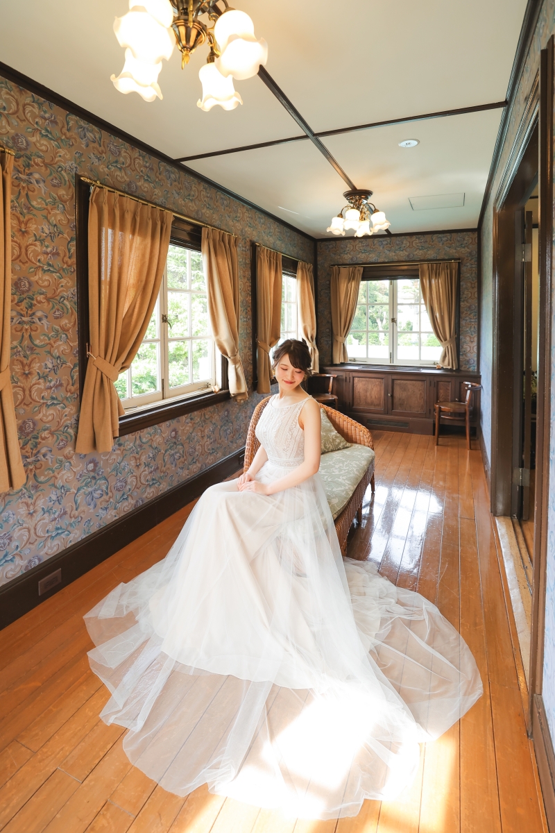 可愛らしい壁紙のお部屋