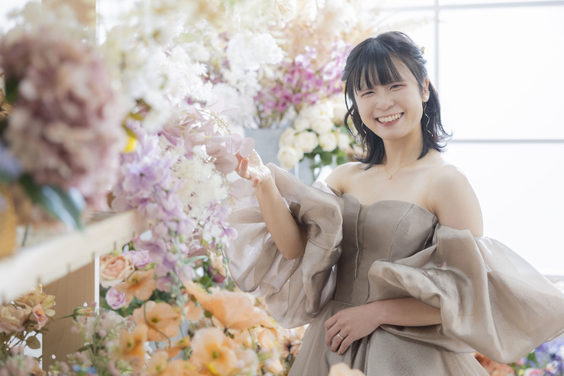 ご新婦様お1人でも