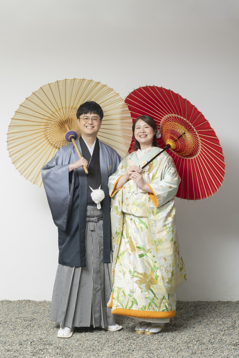 伝統の和装で迎える始まり