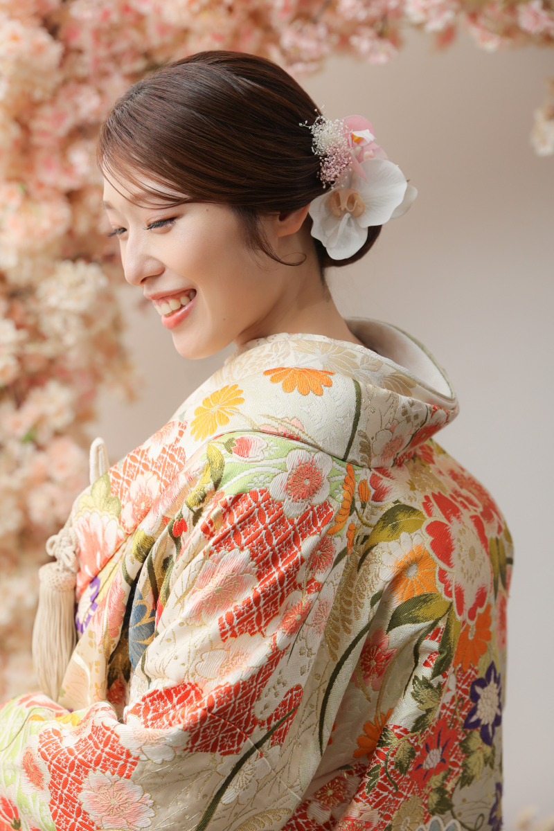 新婦様のソロショット