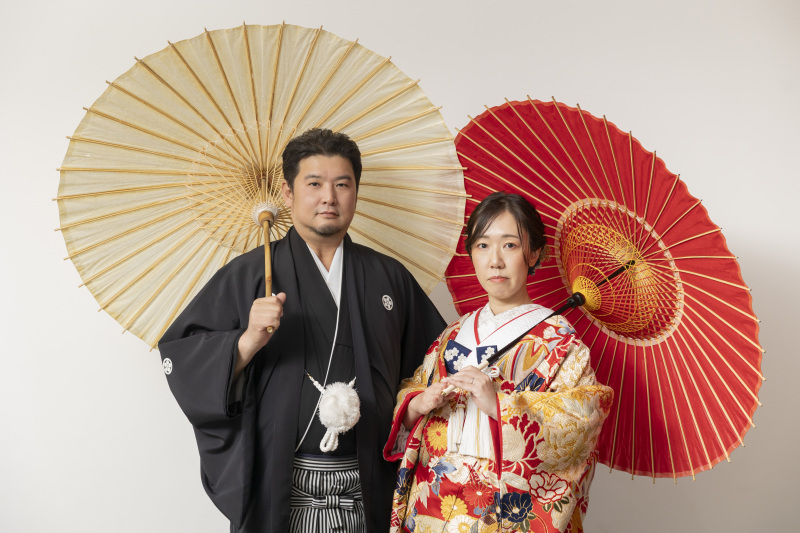 シンプルな背景でも