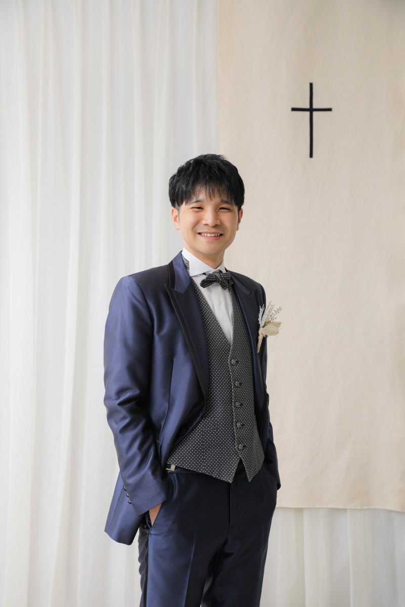 新郎様ソロカット