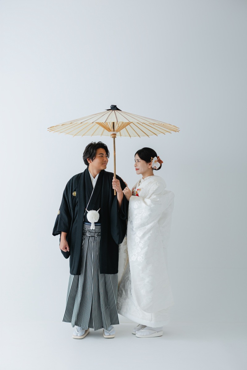 相合傘をしてみたり