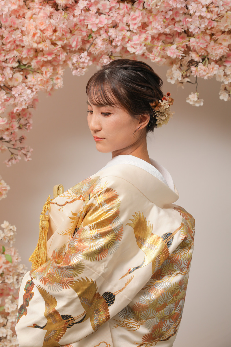 新婦様のソロショット