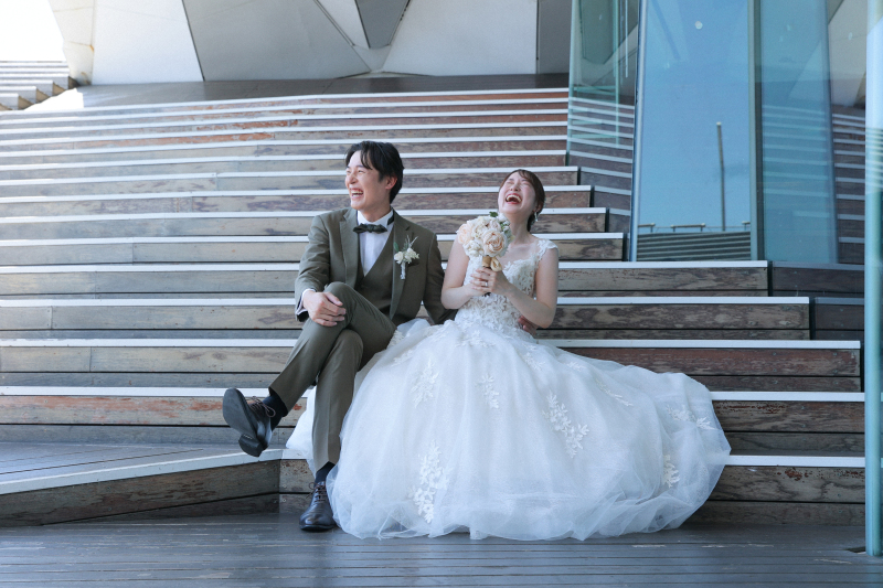 飾らない写真も