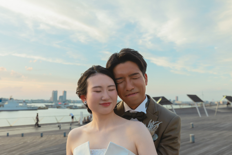 ぎゅっと瞳を閉じて