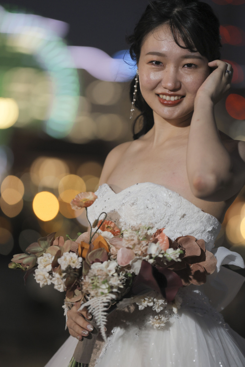 新婦様のソロカット