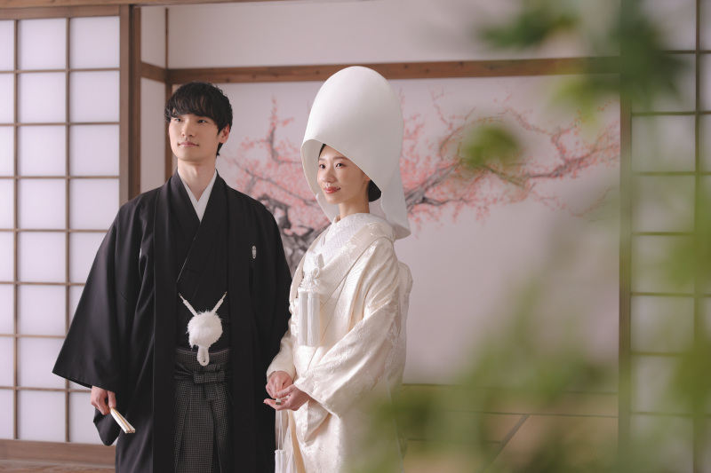 お二人らしい和装姿を