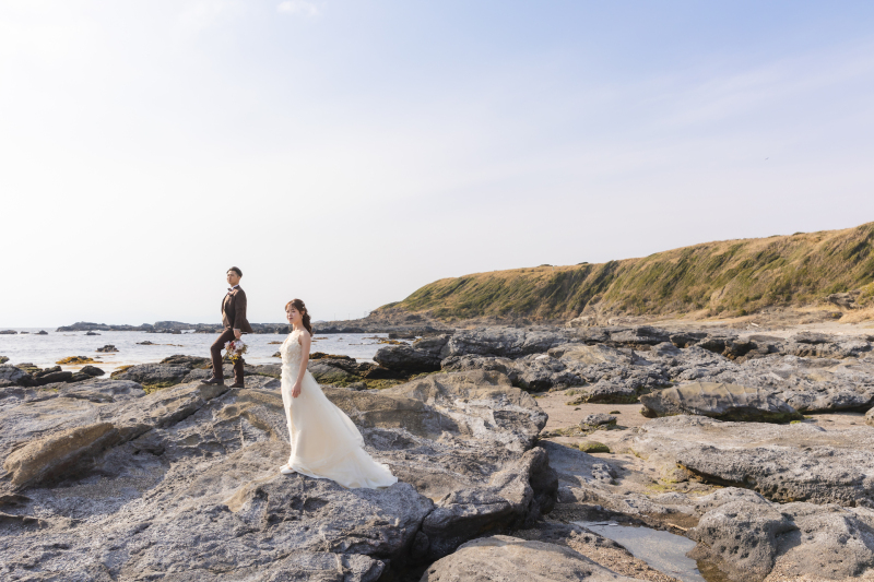 壮大な自然の中で【城ヶ島ロケーション】