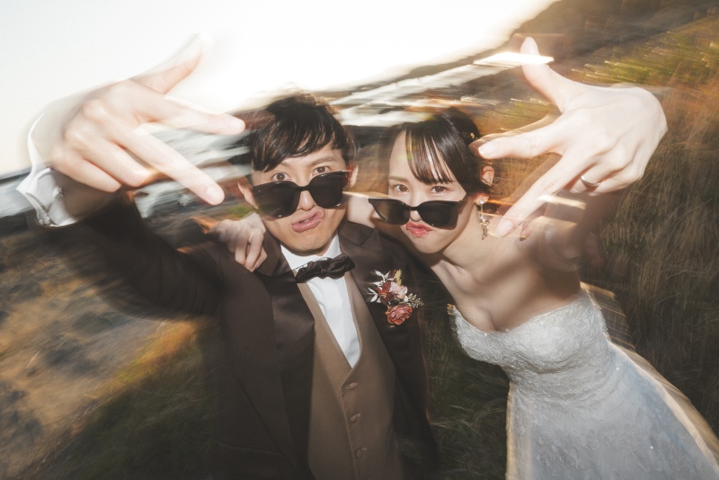 動きのある一枚に