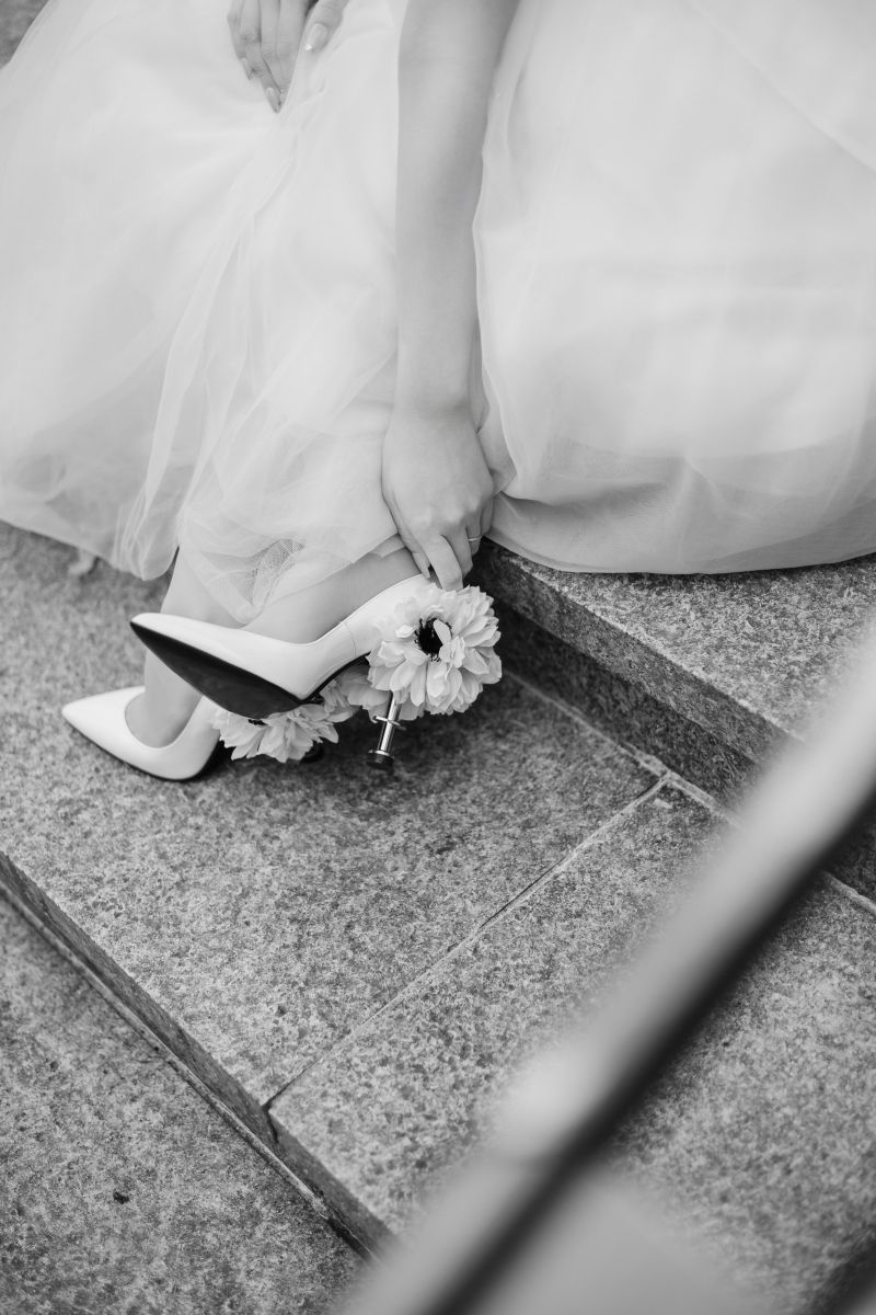 お持ち込みの靴と。