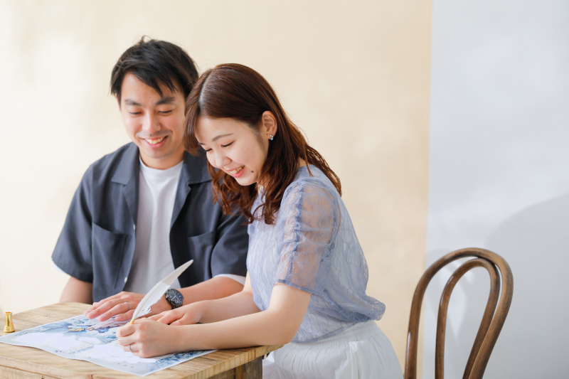 婚姻届を書きましょう