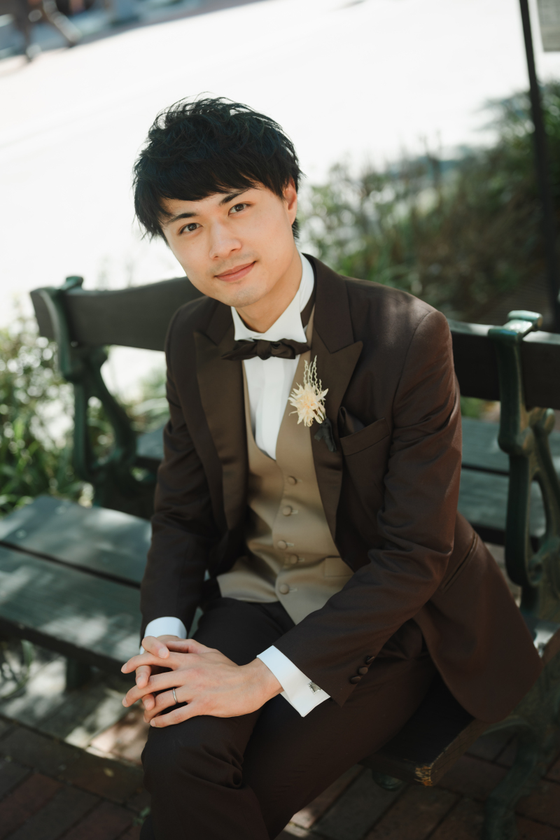 新郎様ソロカット