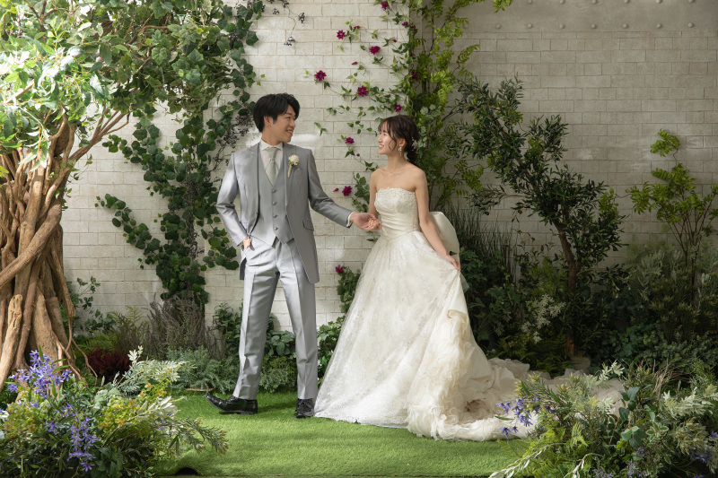 イングリッシュガーデンで