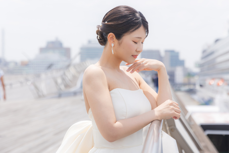 新婦様のソロカット