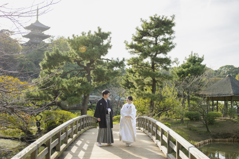 大きな橋でのお写真も