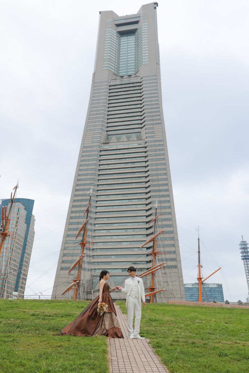 ランドマークバックに