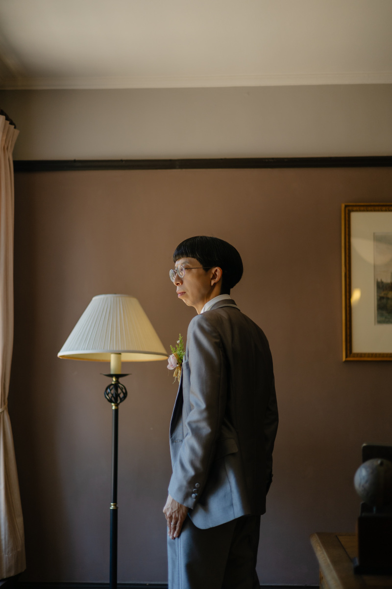 新郎様のソロカット