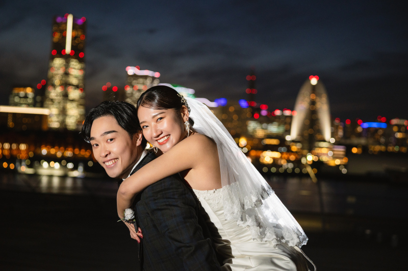 おんぶショット