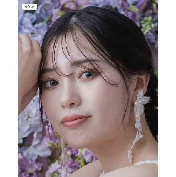 ヘアメイクの技術 写真2 after