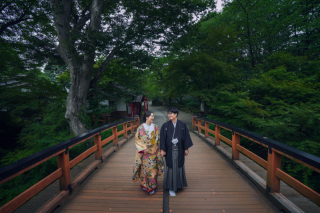 #自然の中での撮影