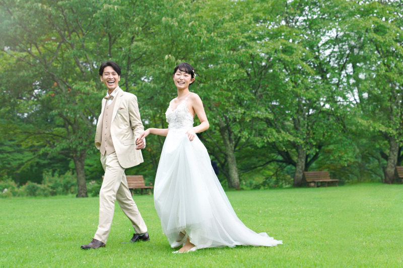 《選べる横浜エリア公園ロケーション》花や緑に囲まれて♪◇200カット以上全データ付き◇洋装でも和装でもOK!