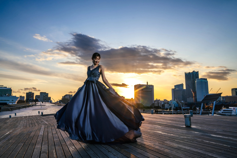 【今ならシーズン料金無料!】大桟橋夕景・夜景ロケーションプラン ◇たっぷり200カット以上全データ付◇美しい横浜を残すなら