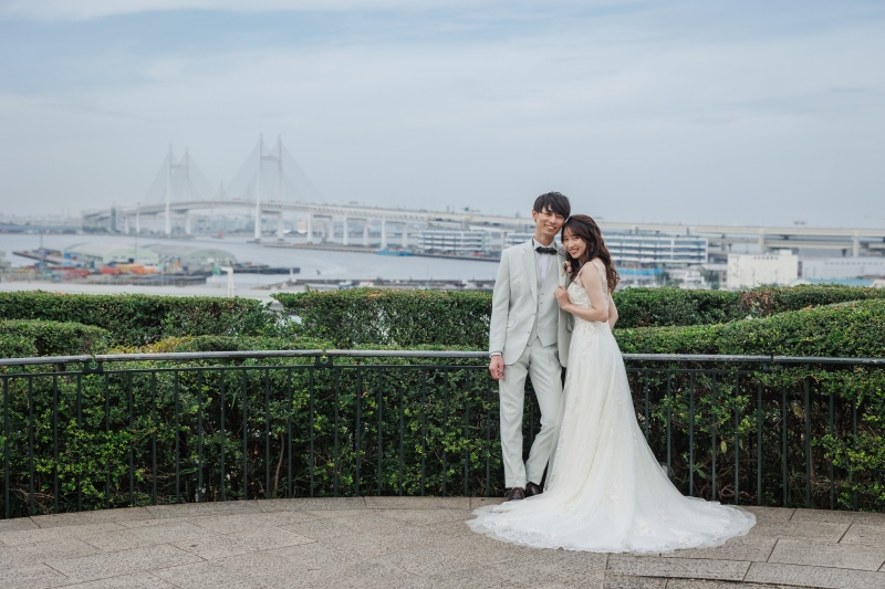 《選べる横浜エリア公園ロケーション》花や緑に囲まれて♪◇200カット以上全データ付き◇洋装でも和装でもOK!