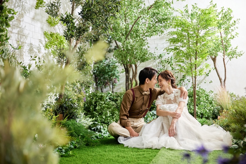 【みなとみらい店も利用OK】和装+洋装スタジオSELECTプラン◇好きなスタジオを組み合わせ≪ライブレタッチ(美整補正)付≫