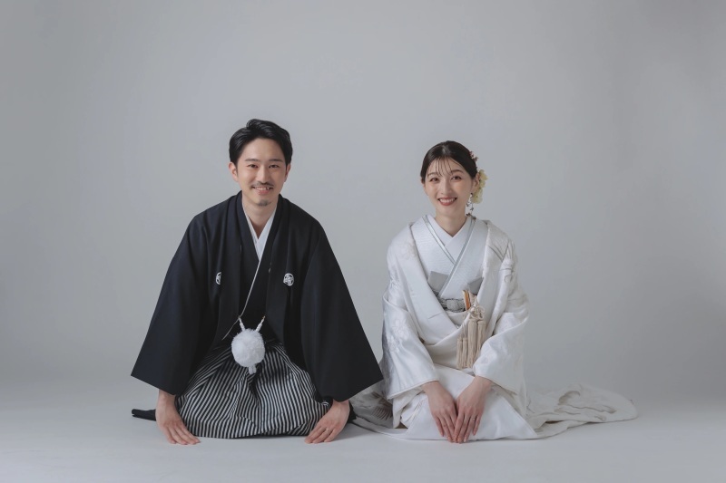 【本格和装で残す、趣深い結婚写真】和装スタジオ◇100カット以上全データ&写真台紙付◇