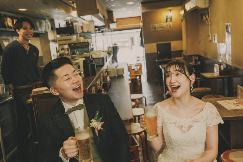 【洋装＋和装よくばりプラン】洋装ロケーション＋和装ハウススタジオプラン◇200カット以上全データ付き◇