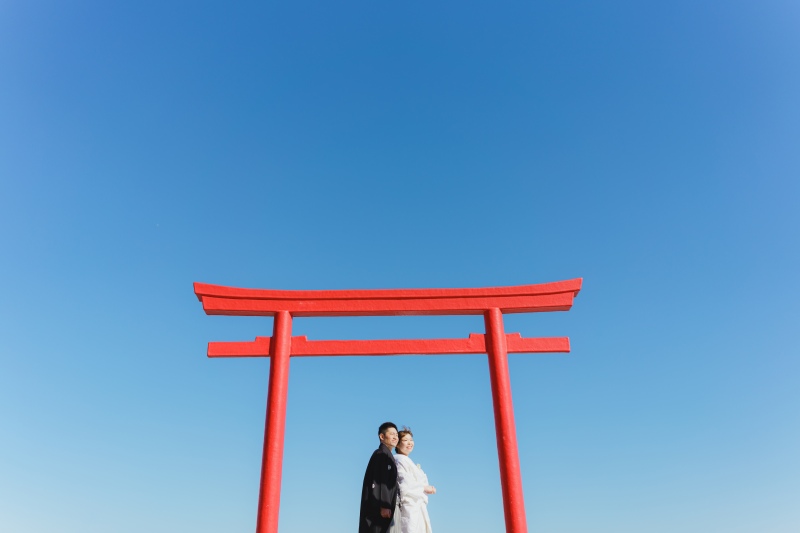 【2/5〜3/15期間限定!】伊豆を満喫!♢伊豆河津桜 和装+洋装2箇所ロケーション♢