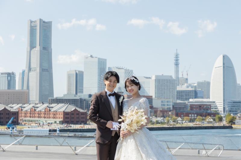 【今ならシーズン料金無料!】大桟橋ロケーションプラン ◇200カット以上全データ+20ページアルバム
