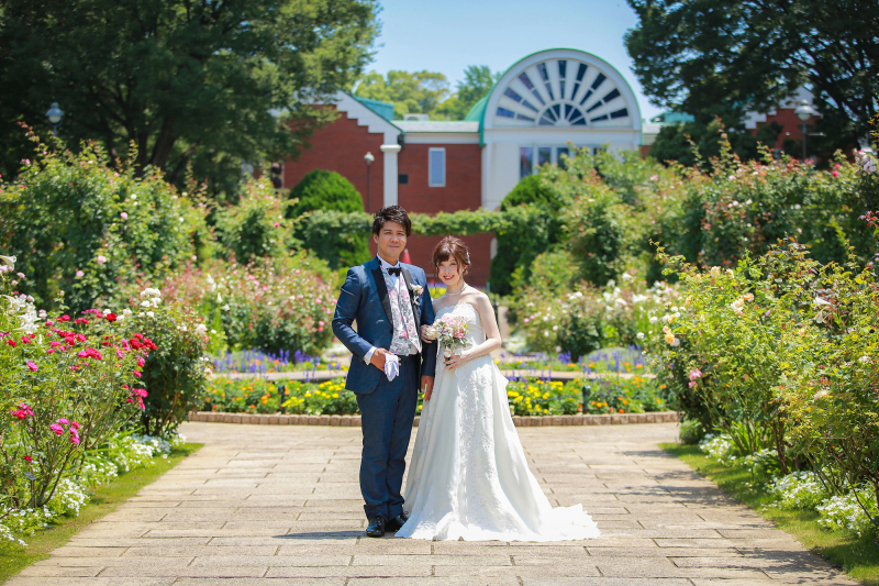 《選べる横浜エリア公園ロケーション》花や緑に囲まれて♪◇200カット以上全データ付き◇洋装でも和装でもOK!