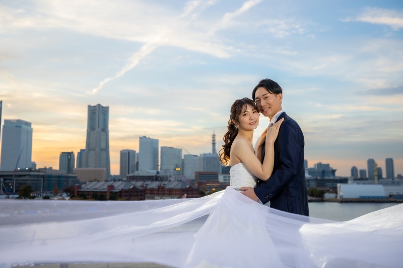 【今ならシーズン料金無料!】大桟橋ロケーションプラン ◇200カット以上全データ+20ページアルバム