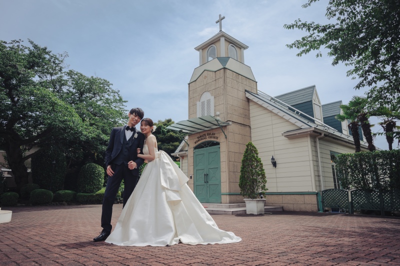 本格チャペルで残すフォトウェディング!〜山手ヘレン記念教会ロケーション〜