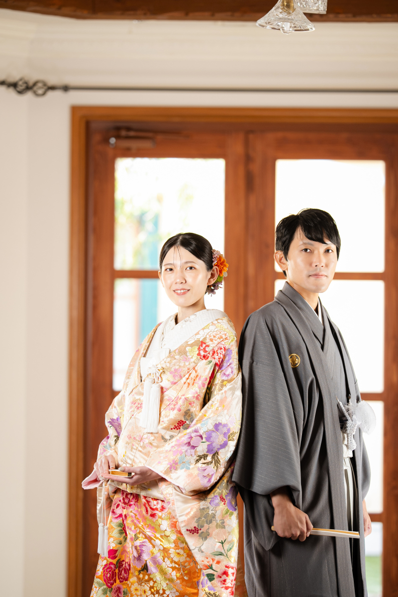 色打掛撮影@カフェ