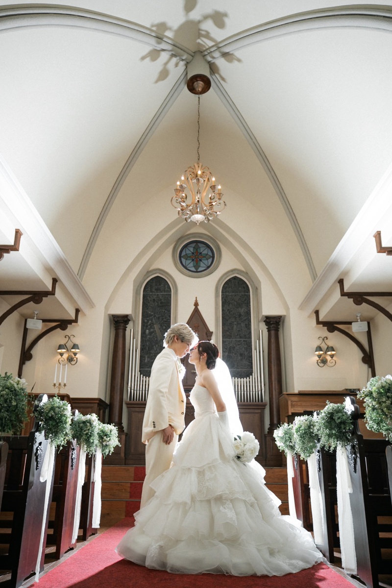 weddingDress×Chapel