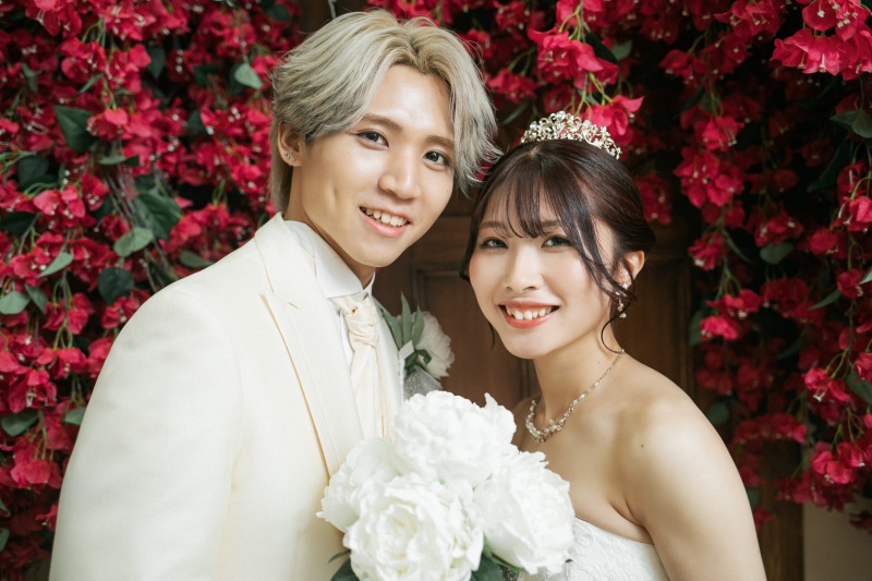 weddingDress×FlowerArch