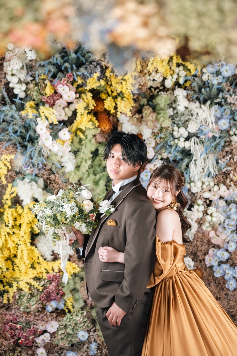 カラードレス撮影