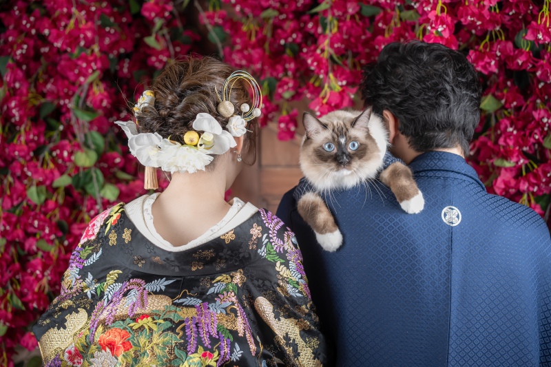 和装も一緒に撮影を行いました