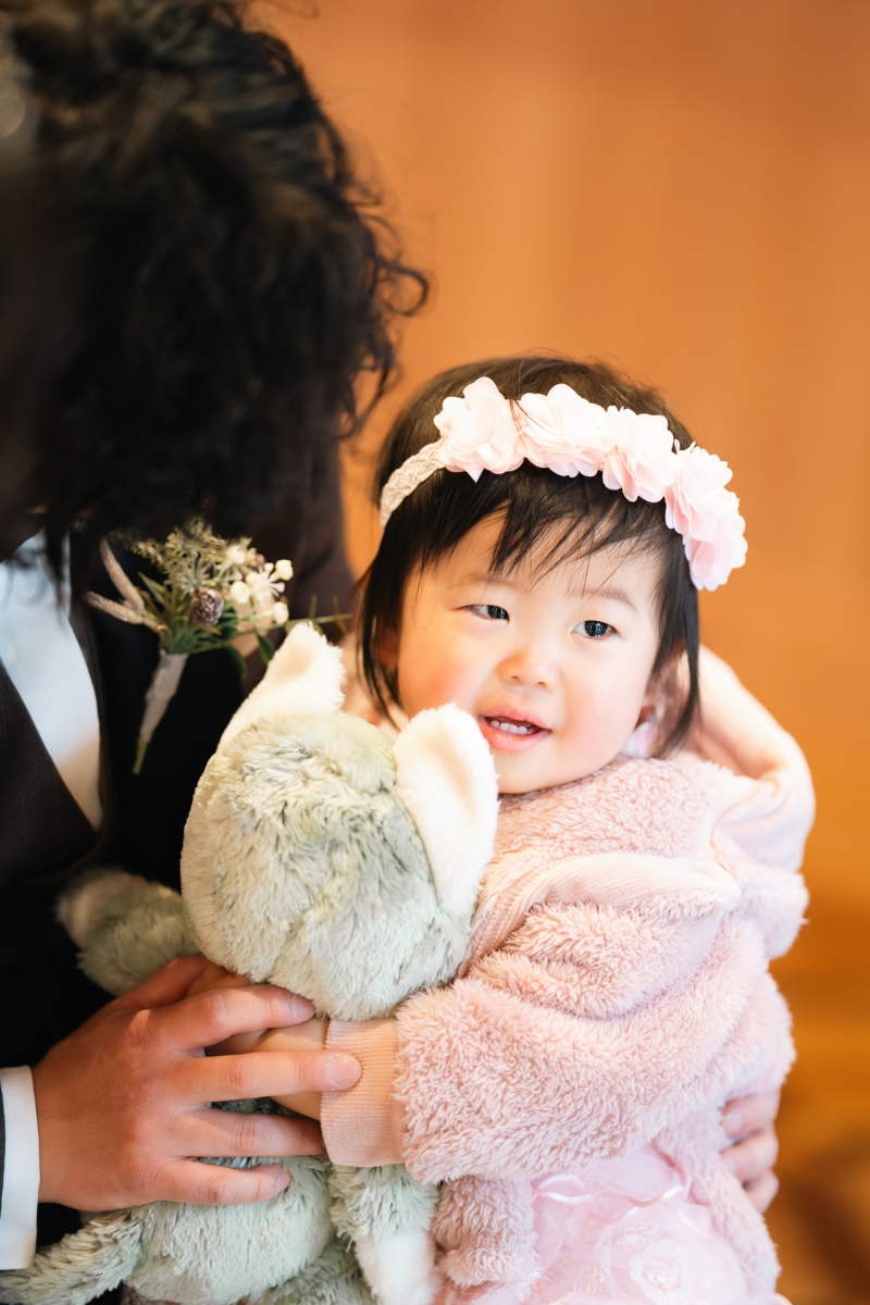 お子様のご機嫌を見ながら撮影いたします