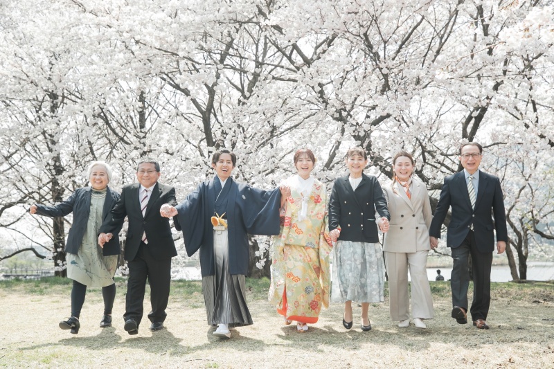 ご家族さまの記念の一枚