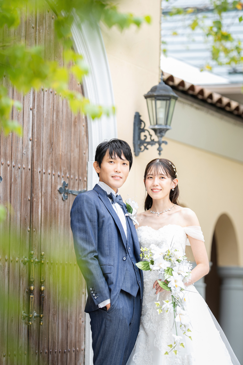 ウエディングドレス@チャペルサイド