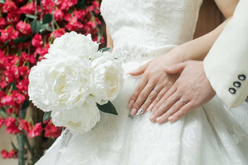 weddingDress×FlowerArch