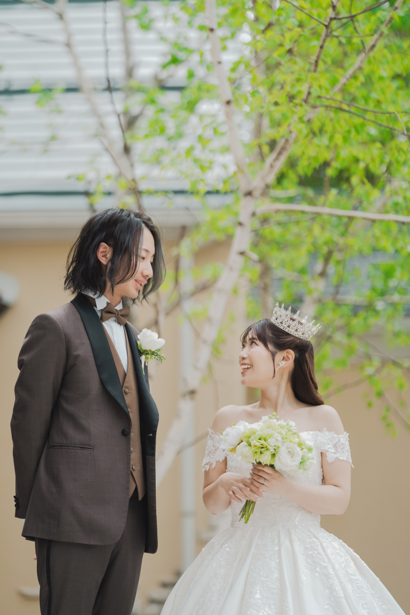 ウエディングドレス撮影