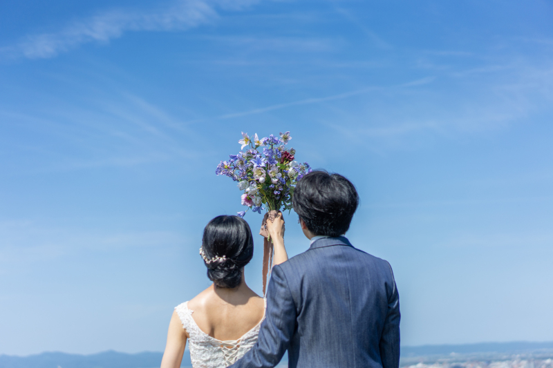 澄んだ秋空と一緒に