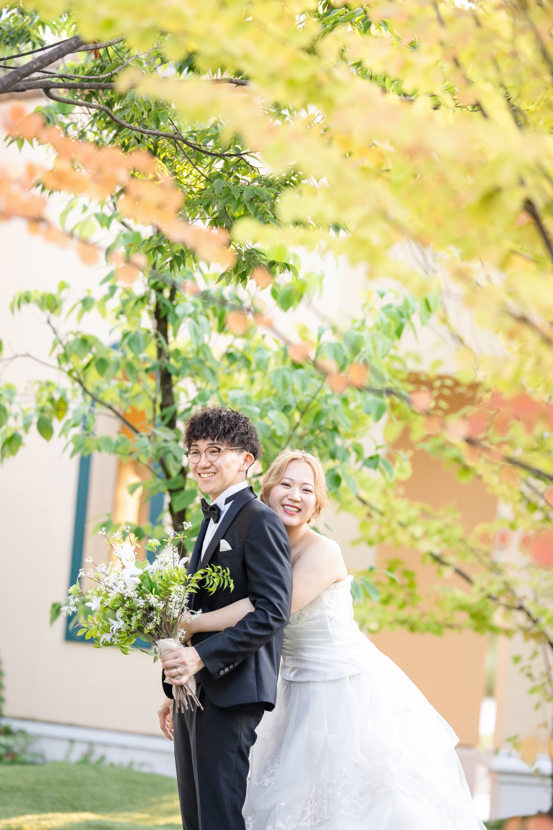 ウエディングドレス＠ガーデン撮影